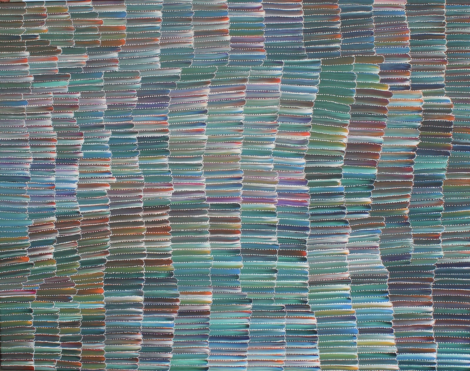 Jeannie Mills Pwerle, Yam Dreaming, 2022