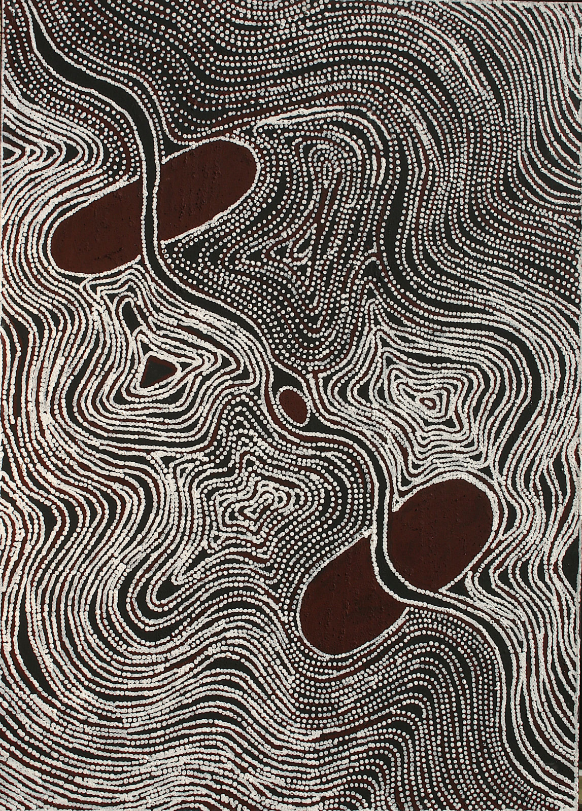 Lloyd Kwilla, Desert Winds at Kulyayi Waterhole , 2010