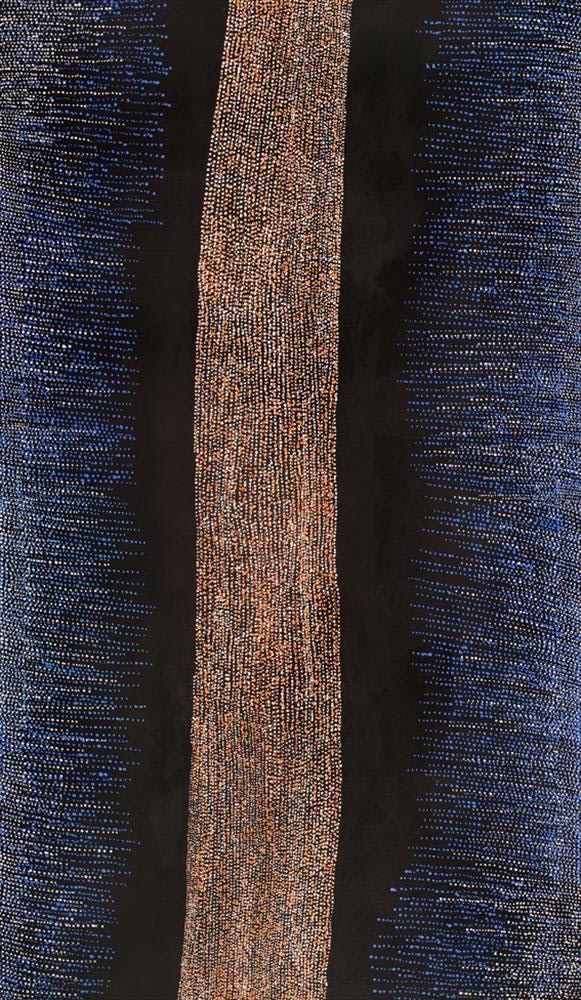 Julie Nangala Robertson, Ngapa Jukurrpa (Water Dreaming) - Pirlinyarnu, 2022