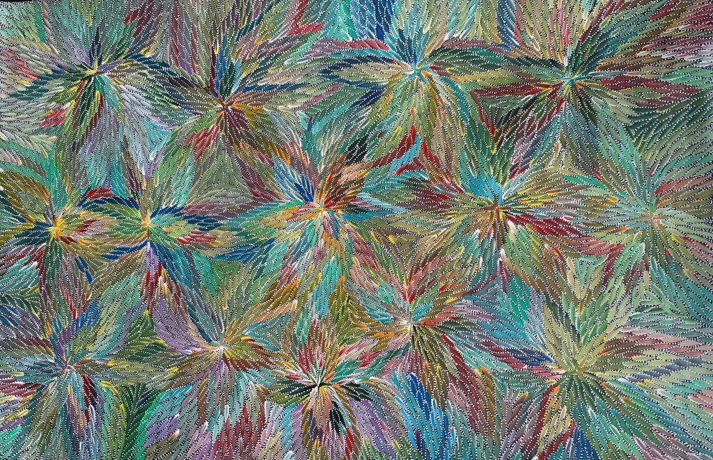 Bernadine Kemarre, Bush Medicine Leaves, 2022