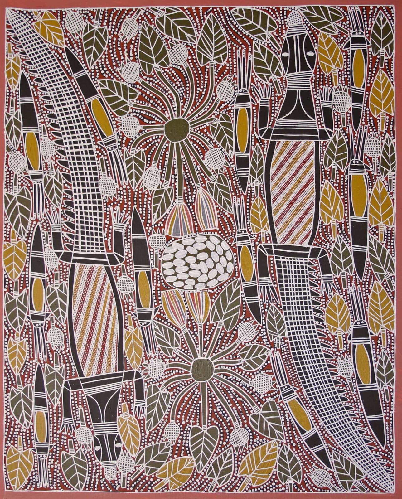 Joy Burruna, Baru Dhawu (Crocodile Story), 2022