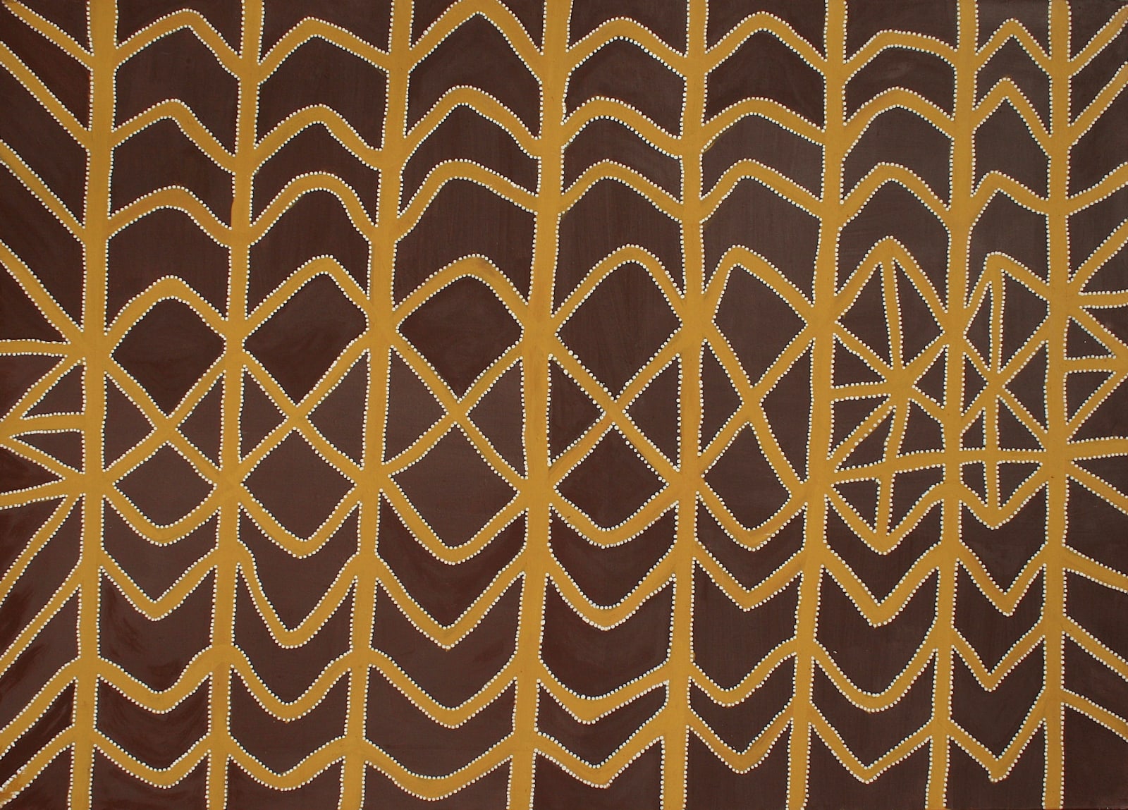 George Wallaby, Lirrejapal (Frog) Dreaming, 1998