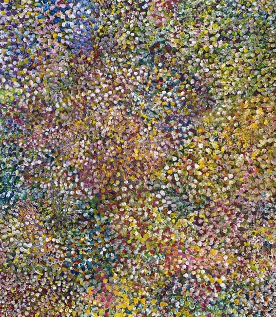 Bessie Petyarre, Bush Plum, 2021