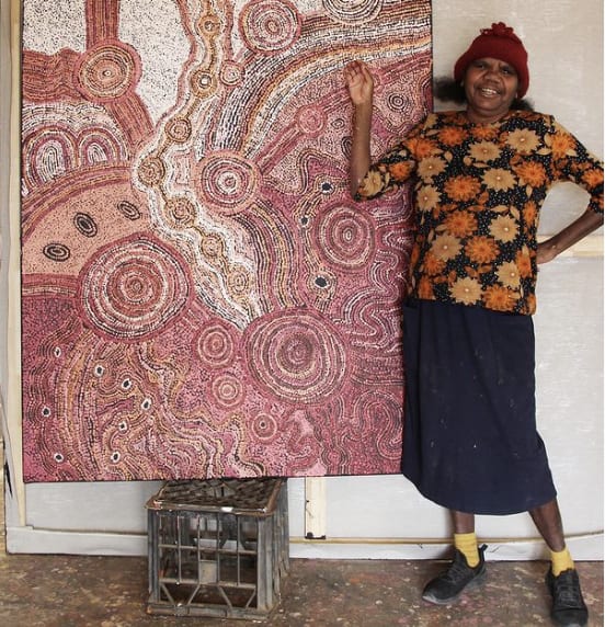 Rosalind Tjanyari, Ngura Kuuti (Spirit Country), 2021