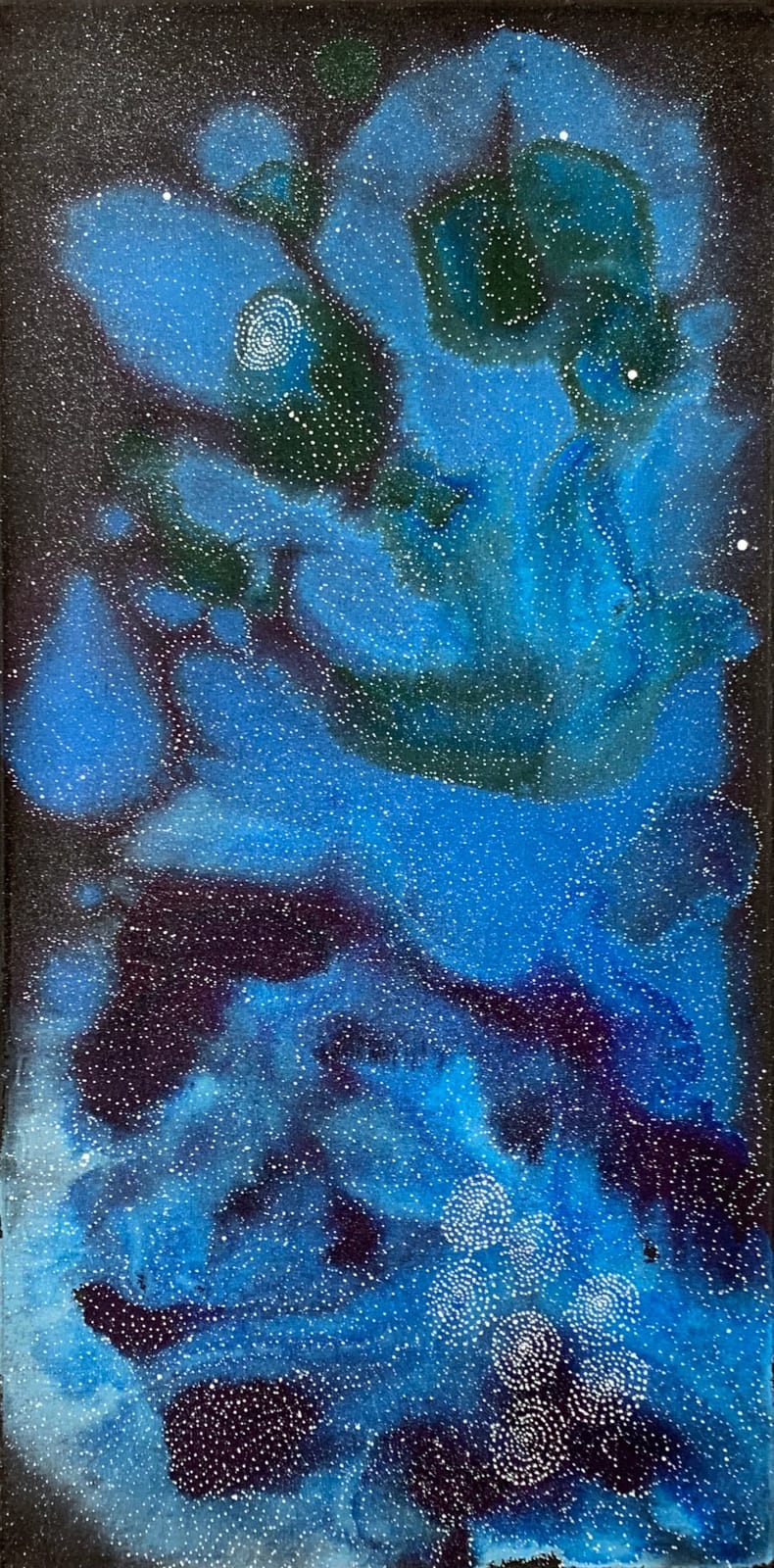 Athena Nangala Granites, Napaljarri-warna Jukurrpa (Seven Sisters Dreaming), 2023