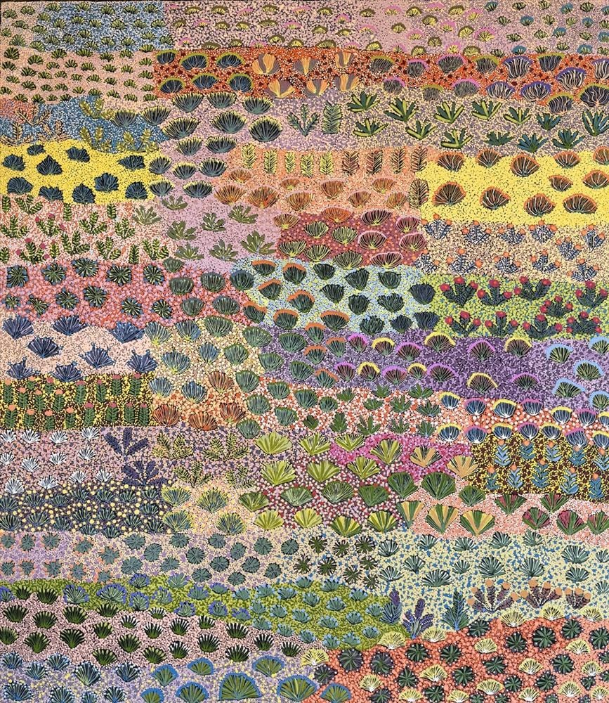 Julieanne Ngwarraye Morton, My Country and Bush Medicine Plants, 2024