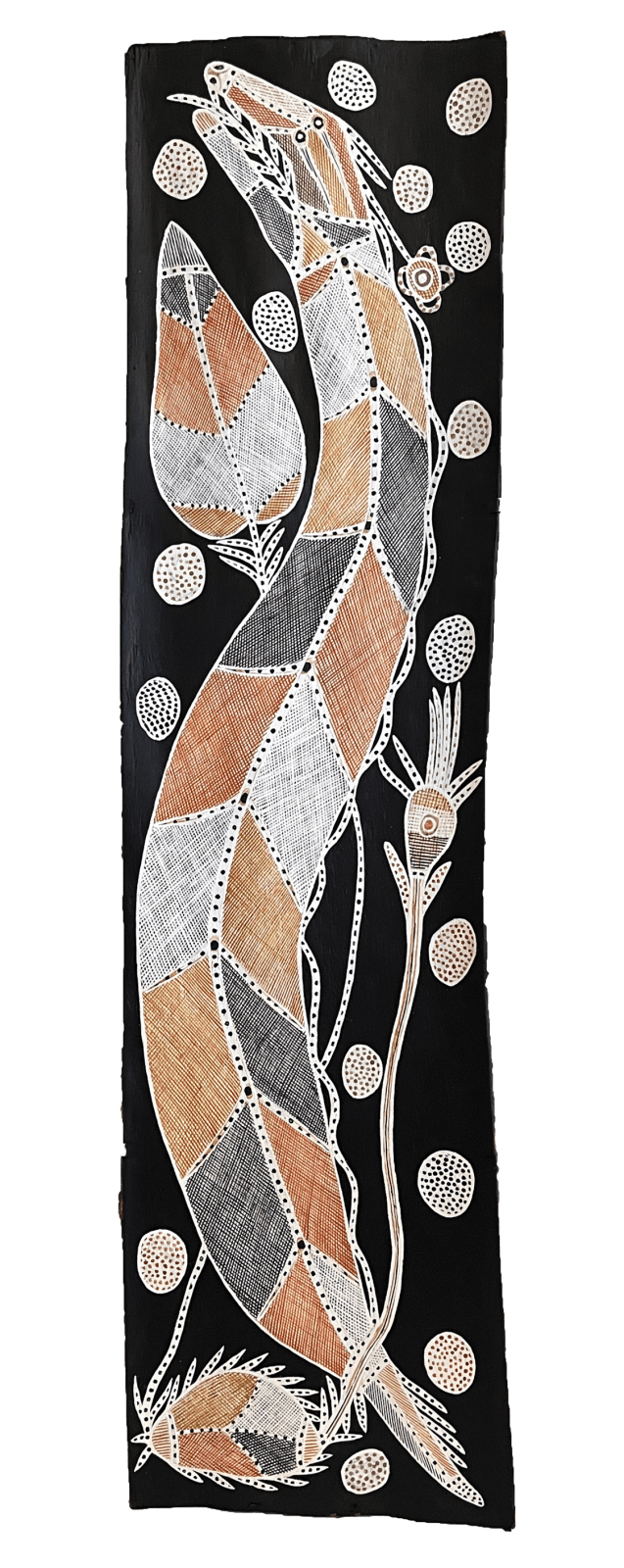 Ivan Namirrkki, Ngayold (Rainbow Serpent), 2022