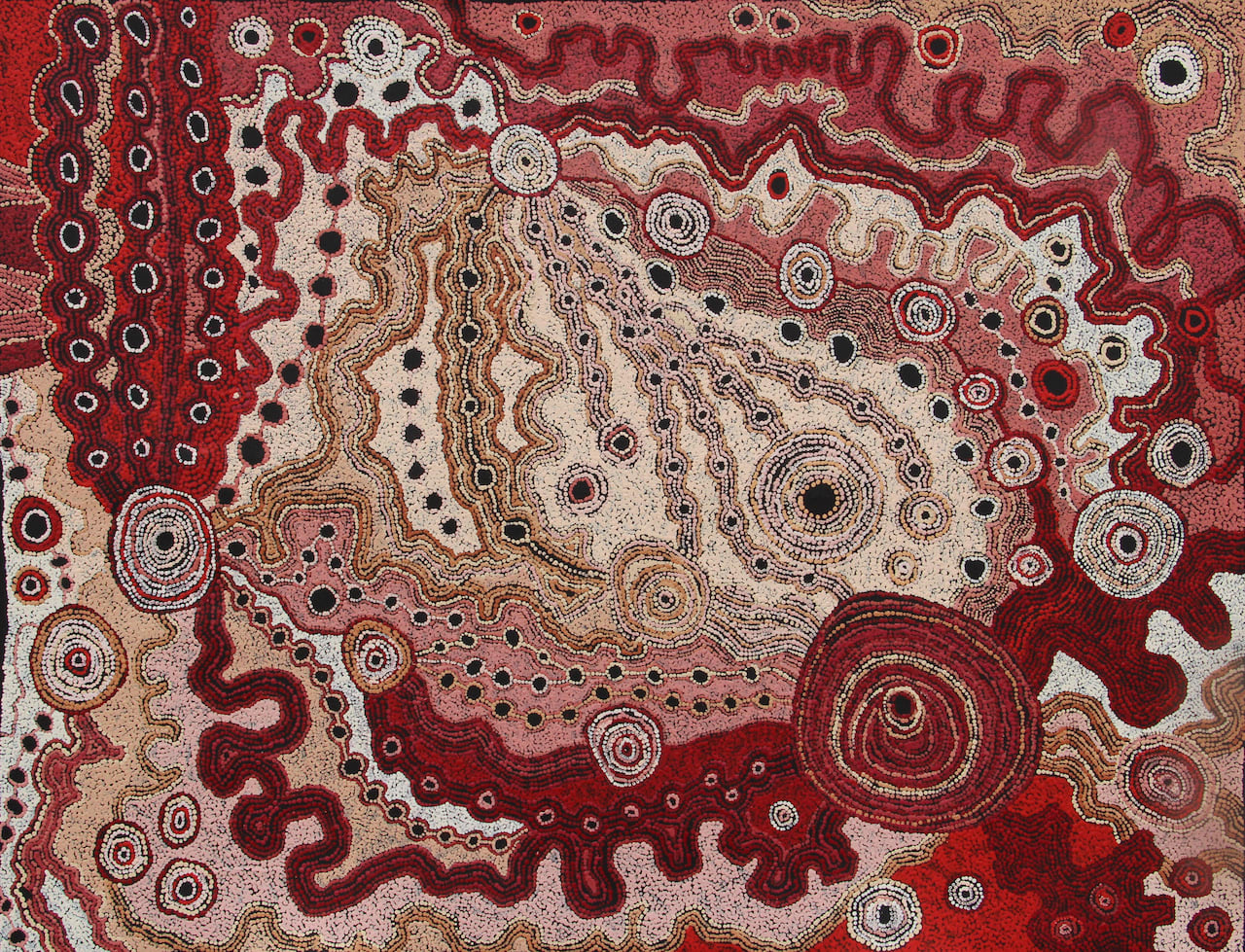 Rosalind Tjanyari, Ngura Kuuti (Spirit Country), 2022
