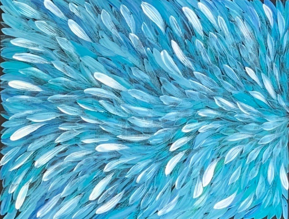 Esther Haywood Petyarre, Leaves, 2021