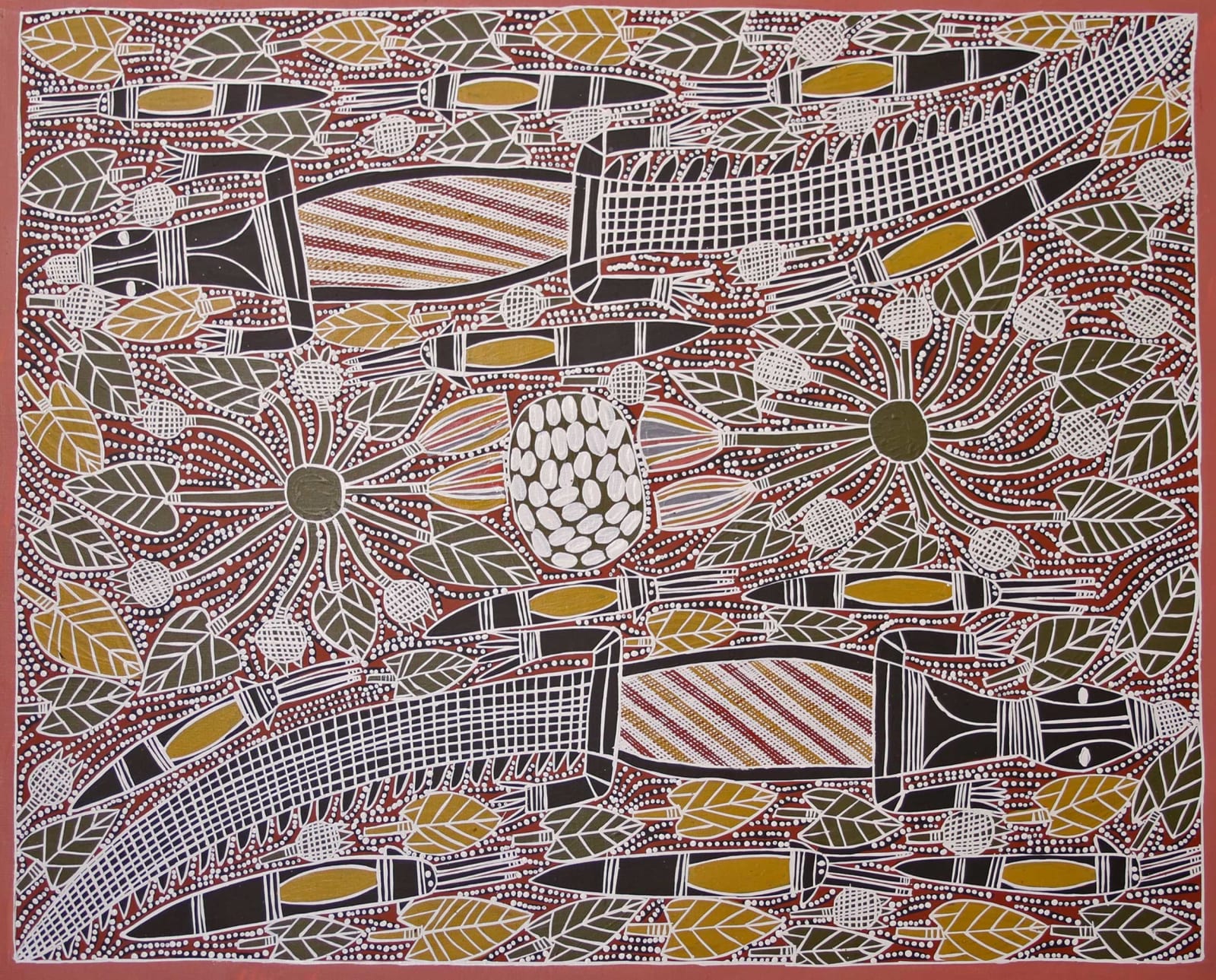 Joy Burruna, Baru Dhawu (Crocodile Story), 2022