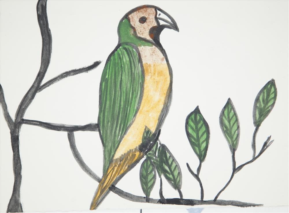 Mildred Minggi Mungulu, Bird, 2025