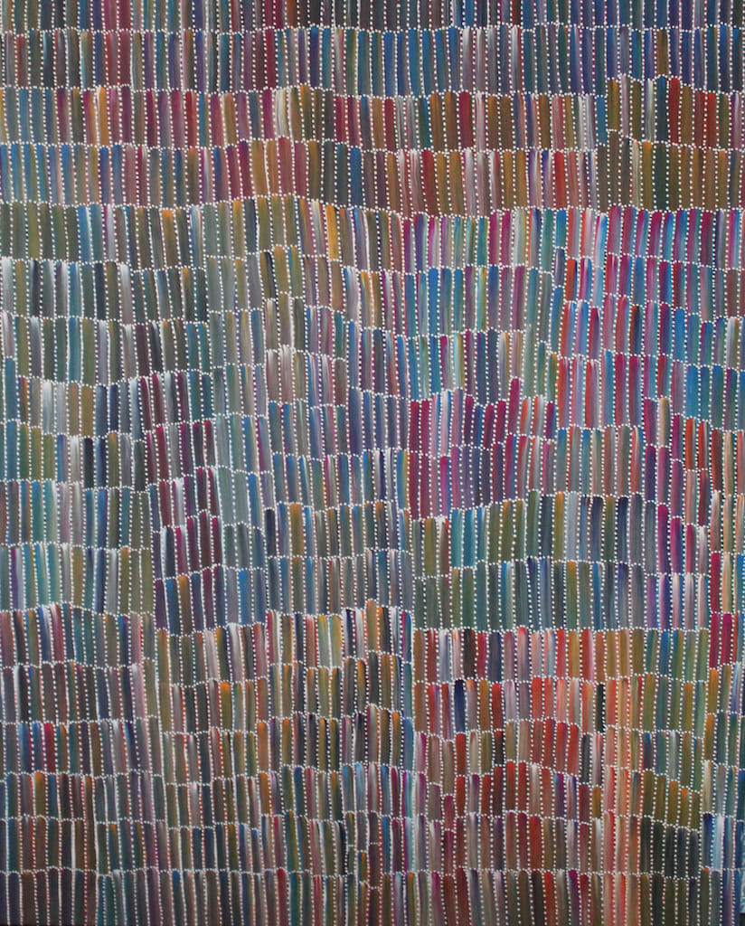 Jeannie Mills Pwerle, Yam Dreaming, 2022