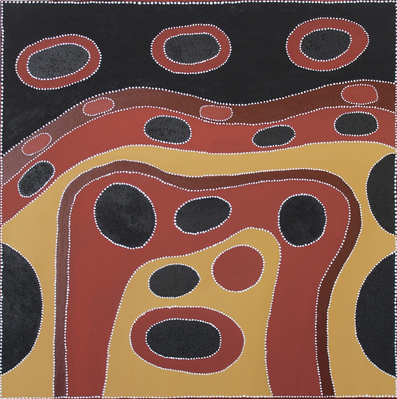 Tommy Carroll, Nuguwarrding (Snake Dreaming), 2021