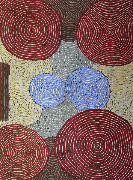 April Spencer Napaljarri, Wardapi Jukurrpa, 2018