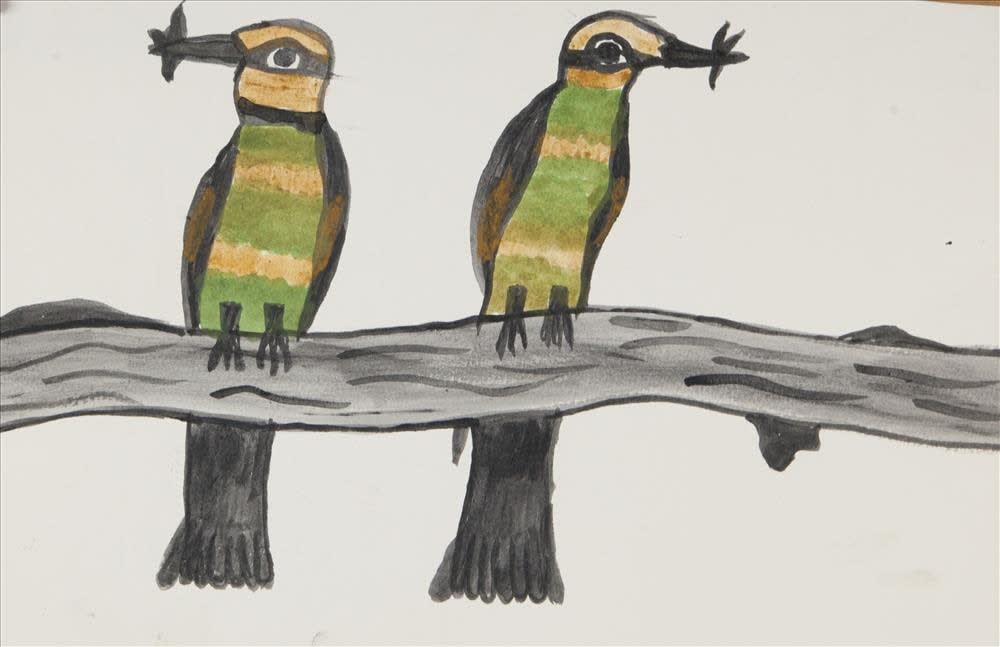 Mildred Minggi Mungulu, Rainbow Bee-eater, 2025