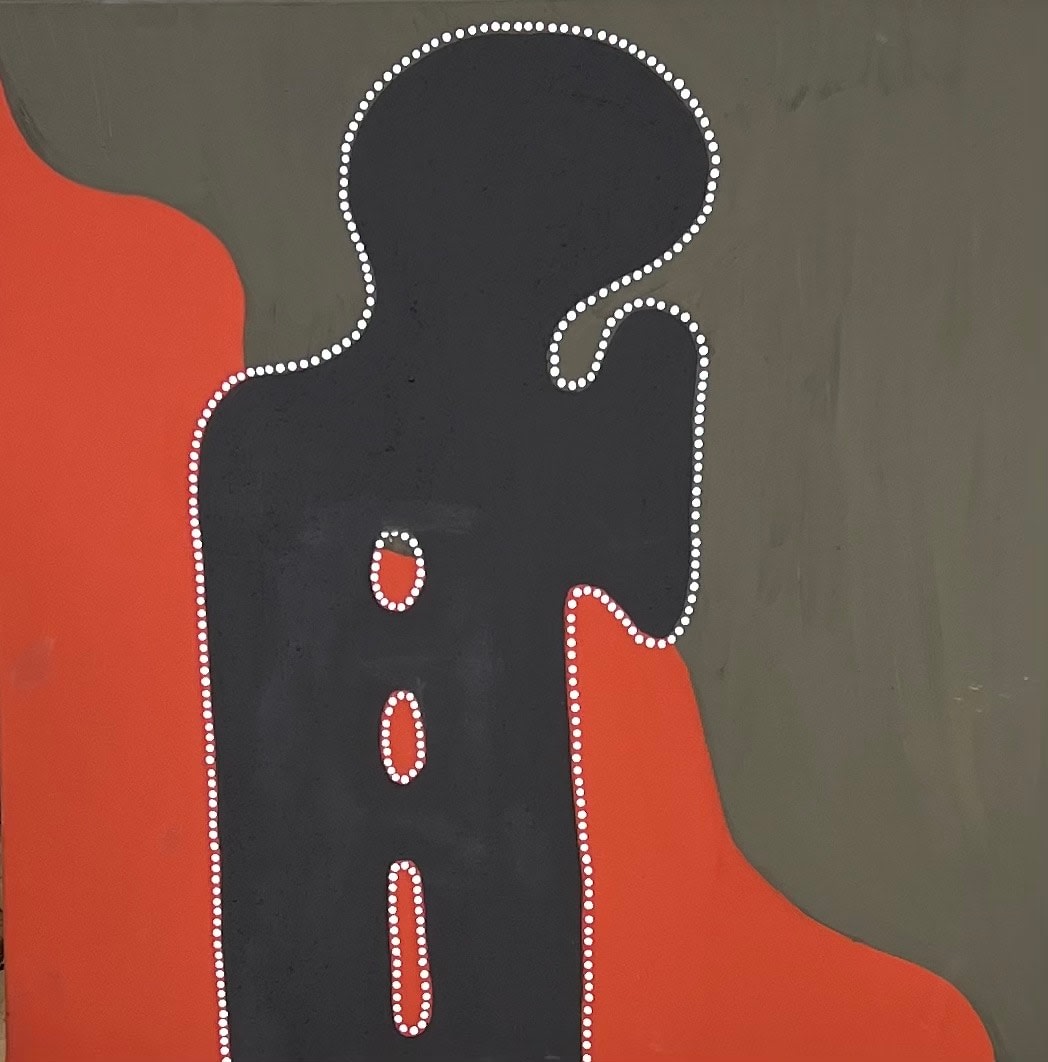 Atlanta Mercy Umbulgurri, Old Woman Singing out for her Dog, 2022