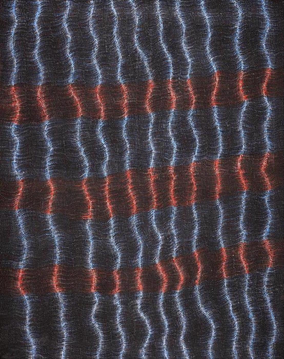 Debbie Napaljarri Brown, Wanakiji Jukurrpa (Bush Tomato Dreaming), 2019