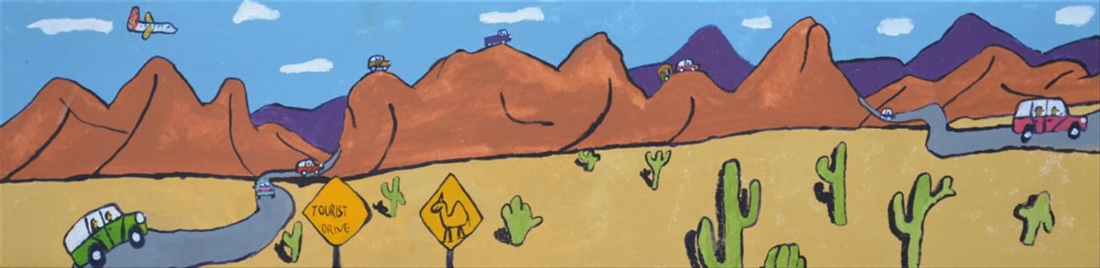 Billy Tjampitjinpa Kenda, Tourist Drive, 2007