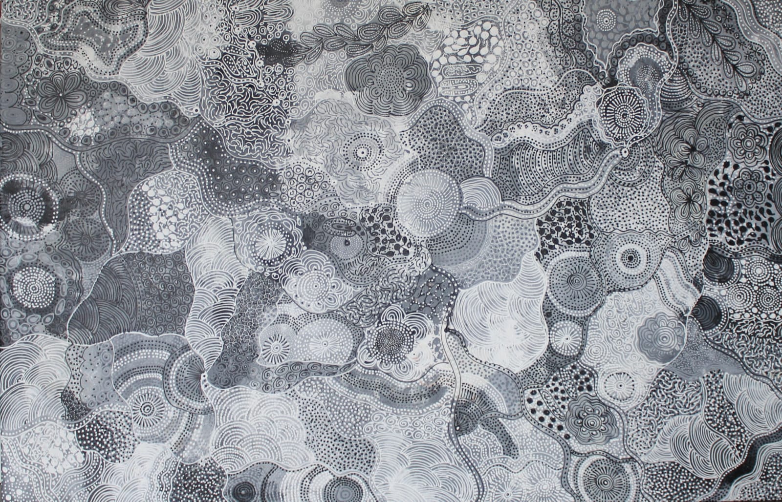 Janet Golder Kngwarreye, Alhalkerre - My Father's Country, 2022