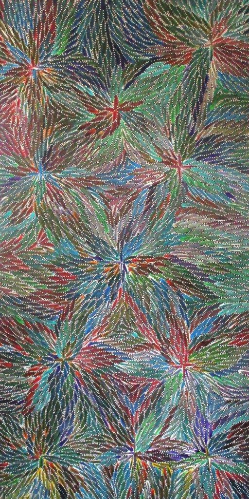 Bernadine Kemarre, Bush Medicine Leaves, 2021