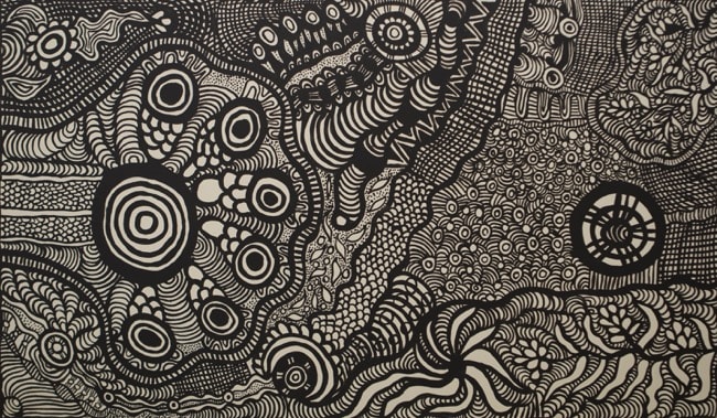 Tjunkaya Tapaya, Kungkarangkalpa / Seven Sisters , 2021