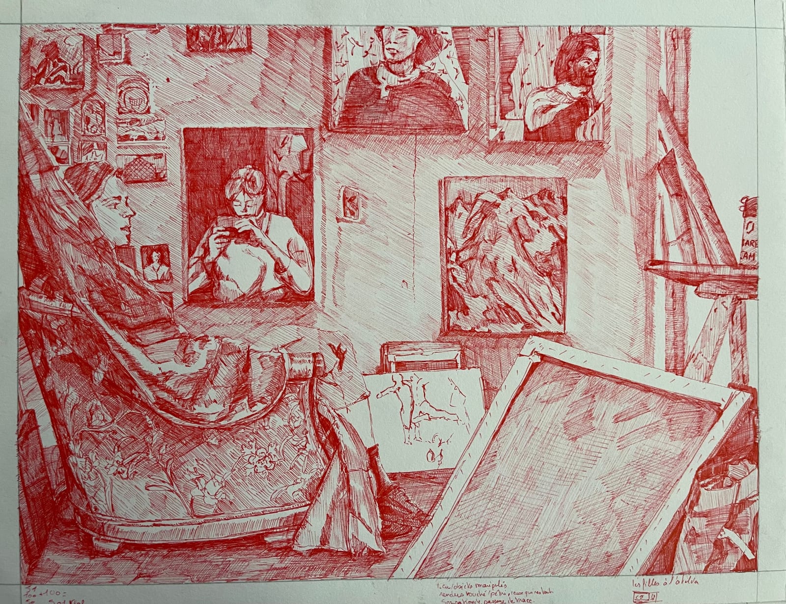 Léa Toutain, Atelier de Léa Lefloch, 2021