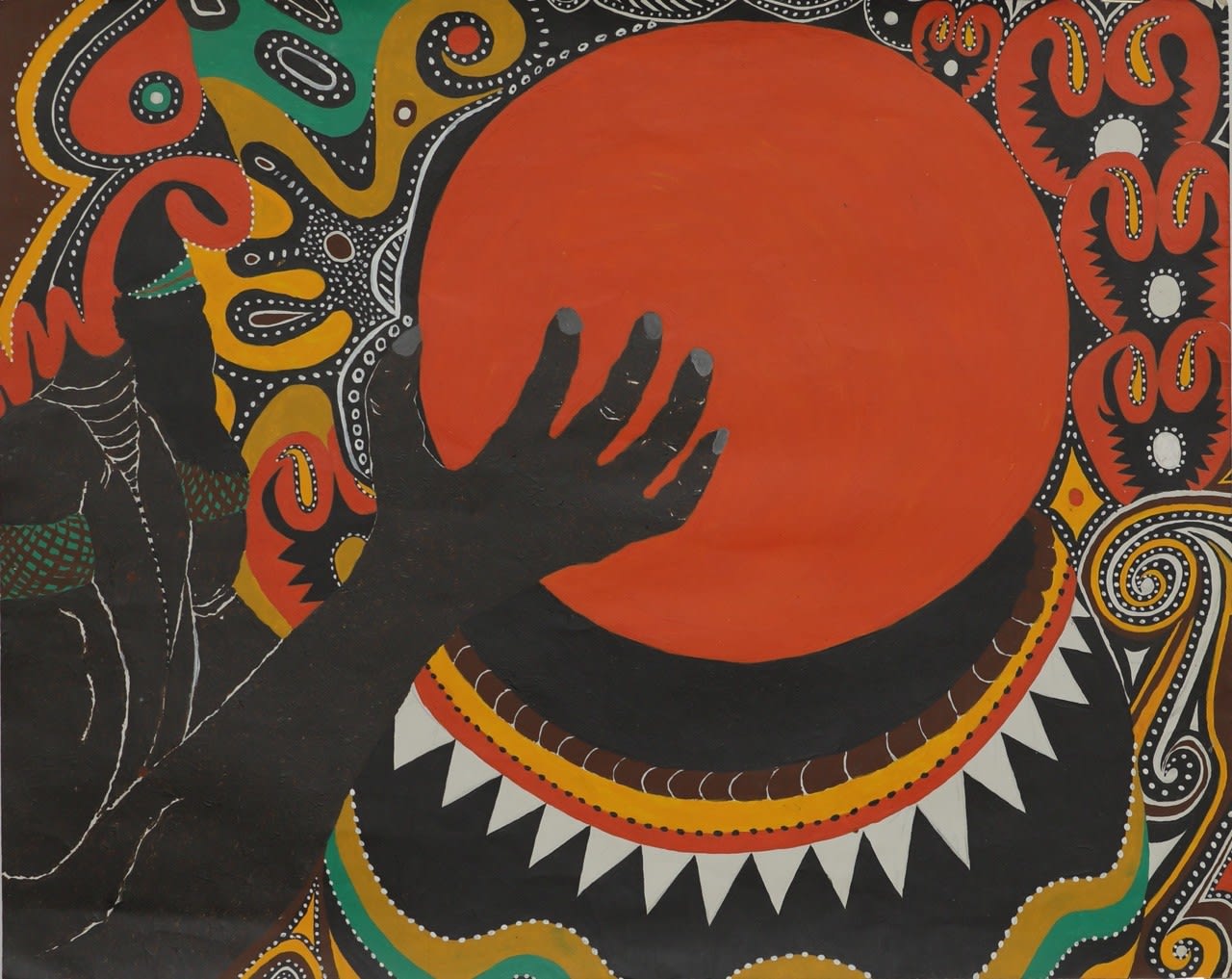 Agatoak Ronny Kowspi, Woukkundu drum, 2004
