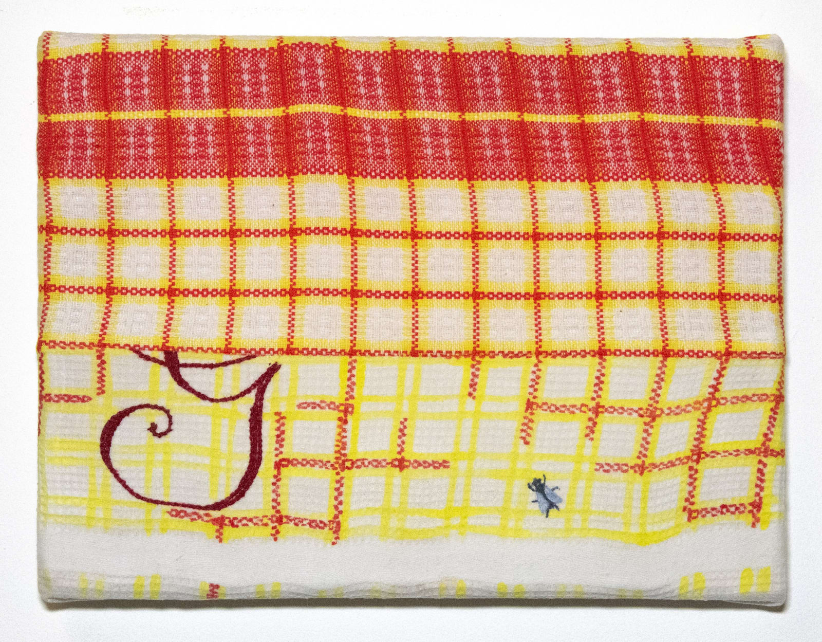 Clémentine Taupin, Mouches sur torchon (2), 2025