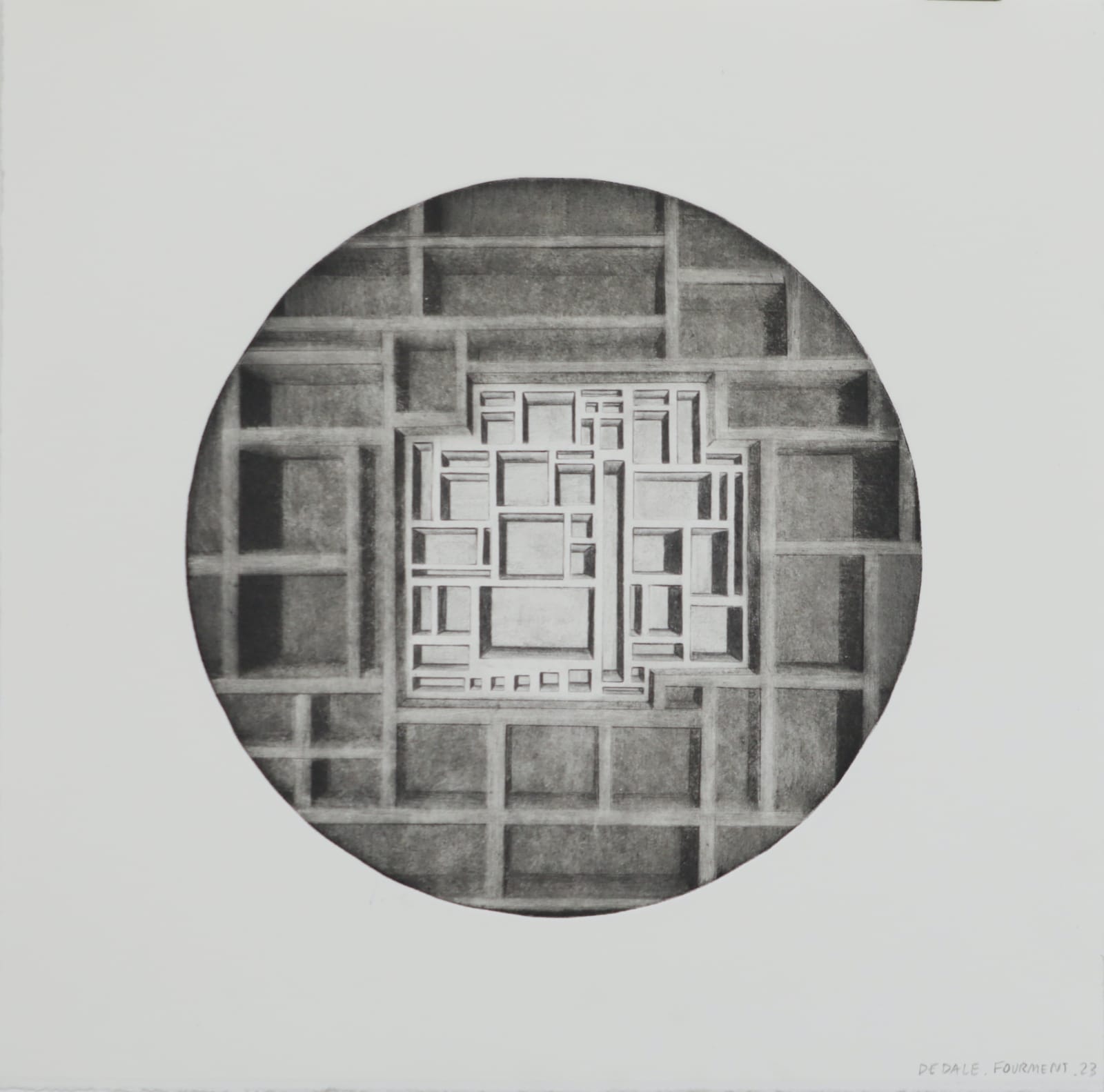 Clément Fourment, Tondo Dedale, 2023