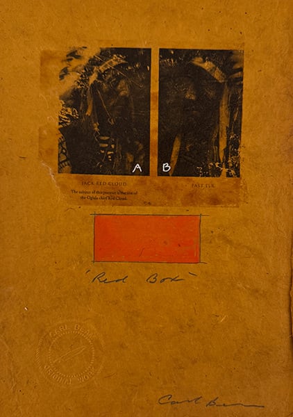 Carl Beam, Red Box AB, c. 1990-1995