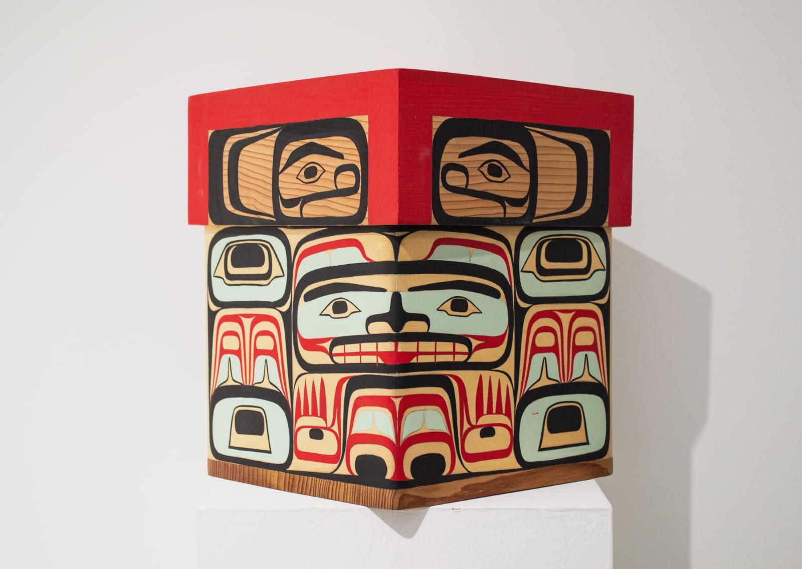 Dominique Wells, Bentwood Box (Northern Style), 2022