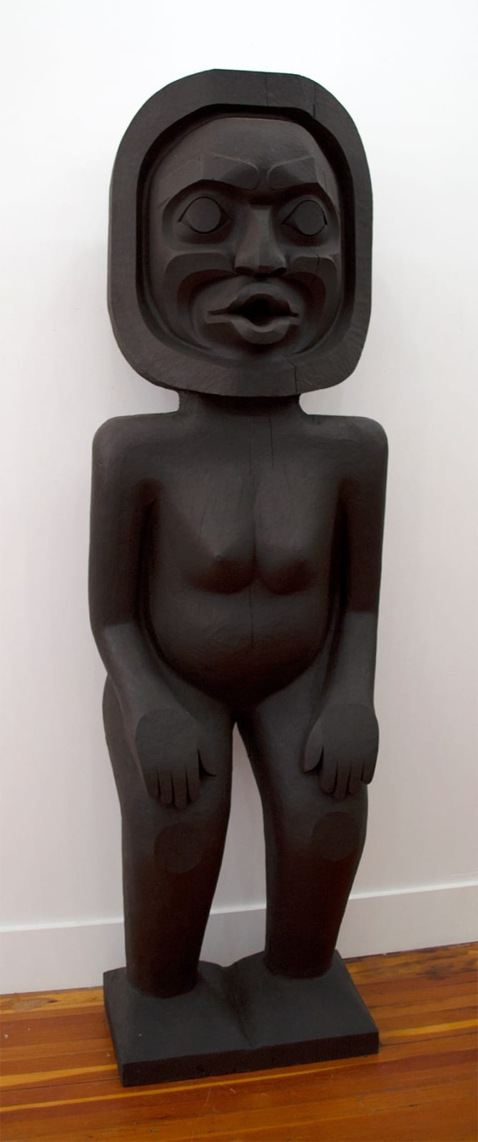 Bootdog Collective, Dzunukwa Figure Pole, 2017