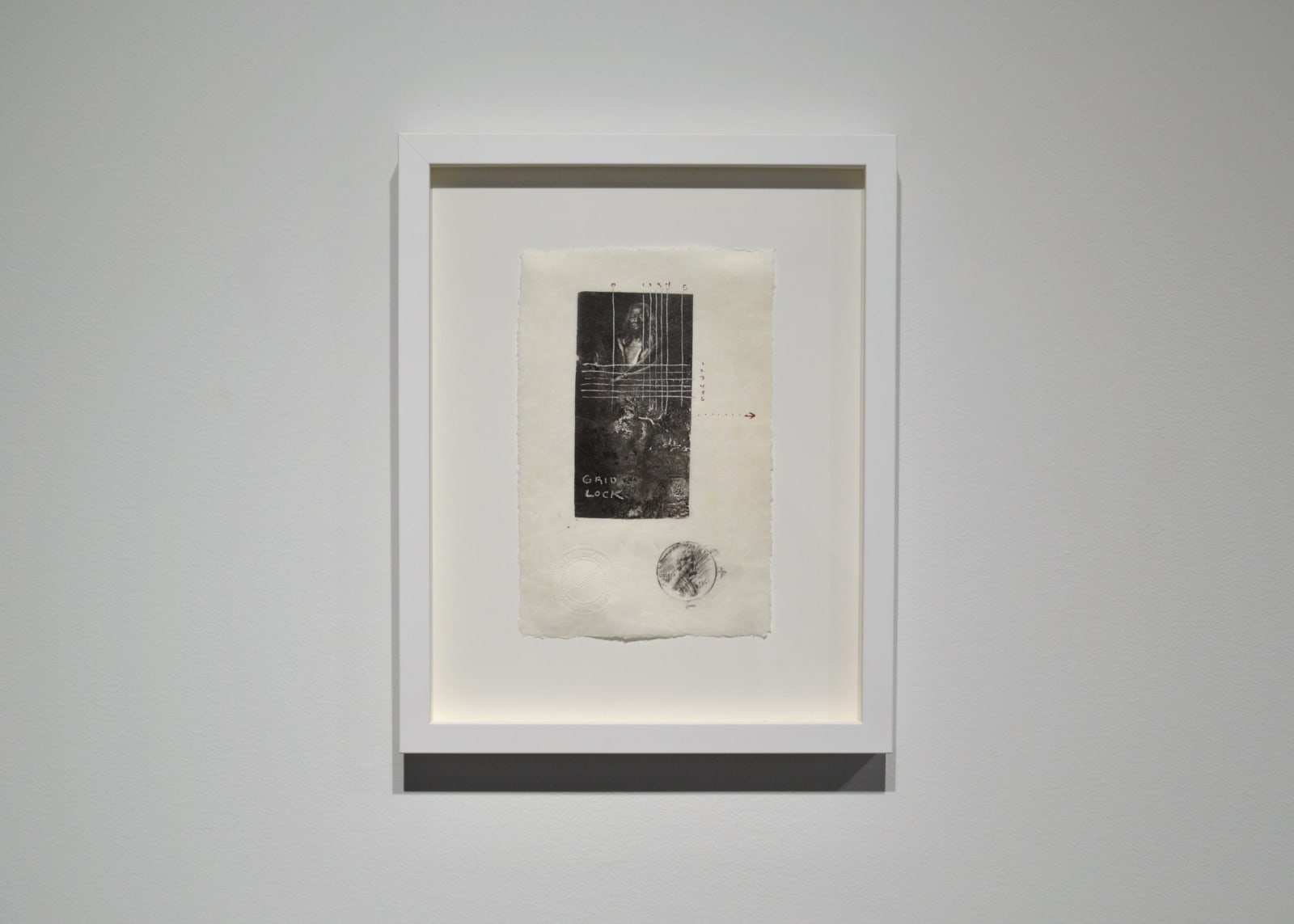 Carl Beam, Grid Lock, c. 1990-1995