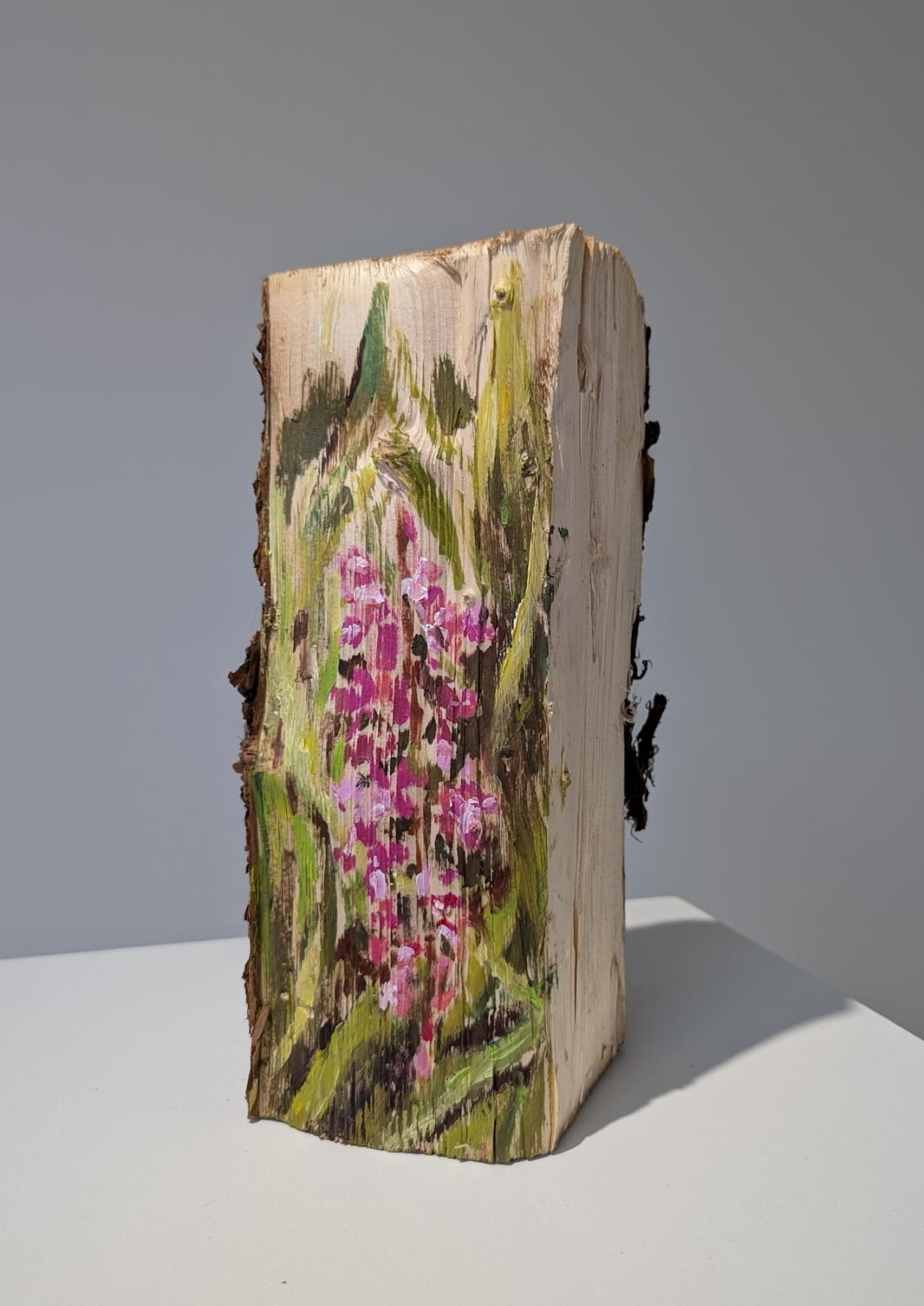 Zoe Ann Cardinal Cire, Cracklings 6 (Fireweed), 2025