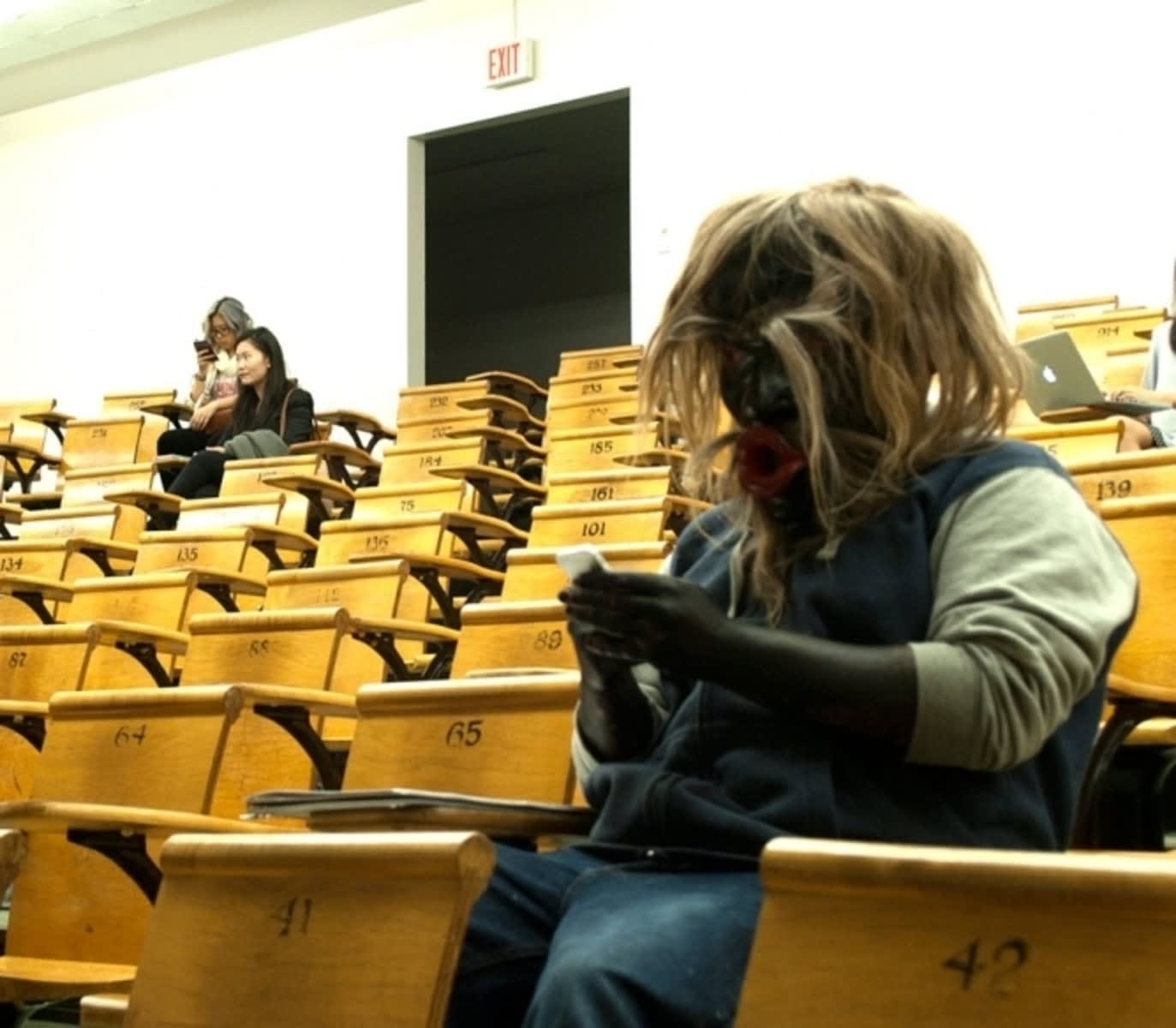 Cole Speck, Untitled [Tsonoqua Mask by Chief Beau Dick (Walas Gwa'yam)], 2014