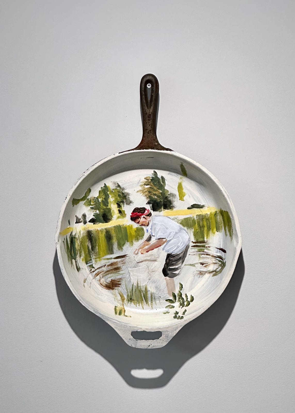 Zoe Ann Cardinal Cire, Washing in the Lake, 2025