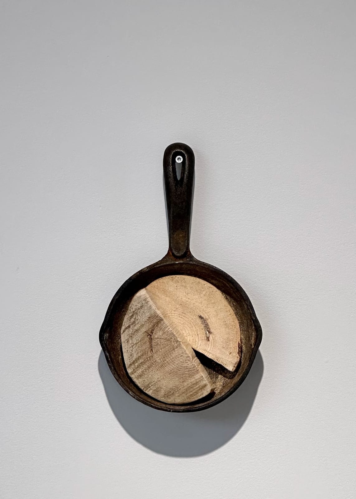 Zoe Ann Cardinal Cire, Frying Pan (Baked Bannock), 2025