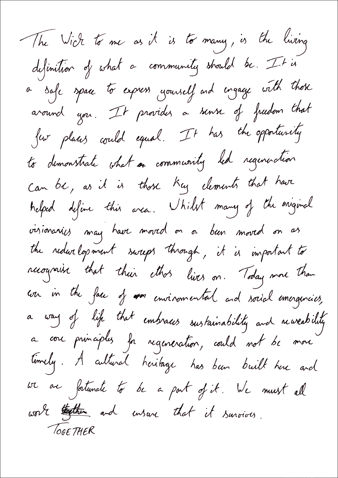 Alex Robertson, Voices of the Wick 7, 2020