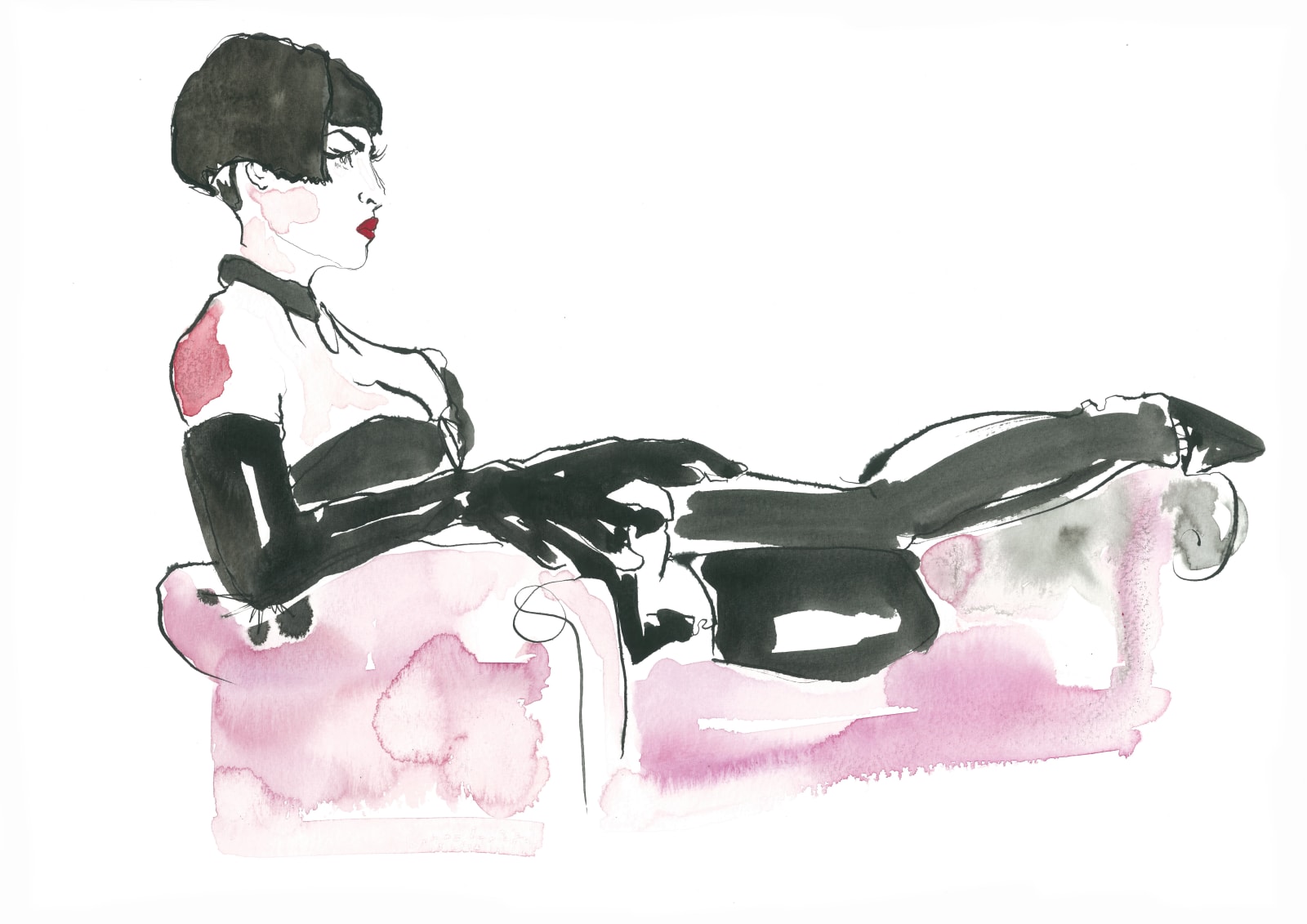 Layla Mohamed, Miriam Seated, 2022