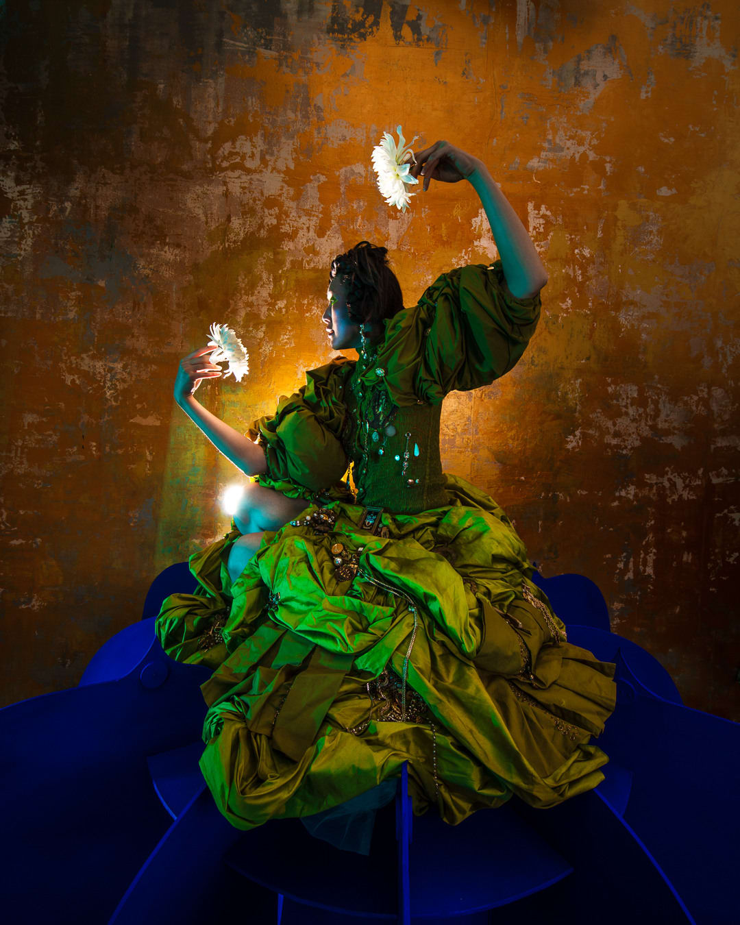 DRAWING CABARET COUTURE, Mystical Memories by DDC by DCC Artist Eliska Sky, 2022