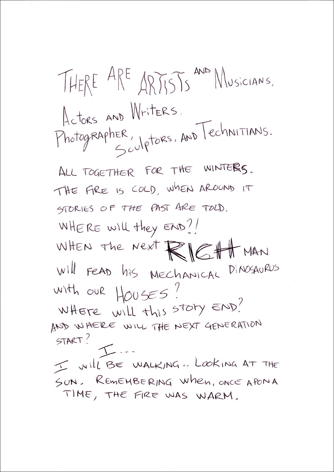 Alex Robertson, Voices of the Wick 6 (Framed), 2020