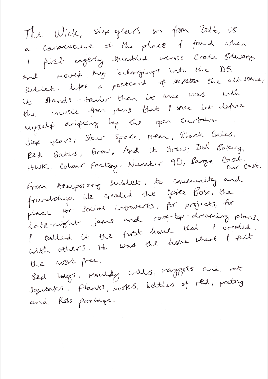 Alex Robertson, Voices of the Wick 4 (Framed), 2020