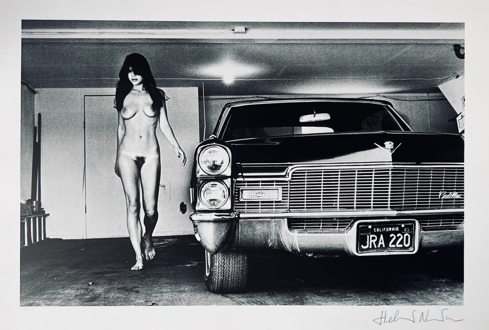 Helmut Newton, Cadillac Hollywood , 1978