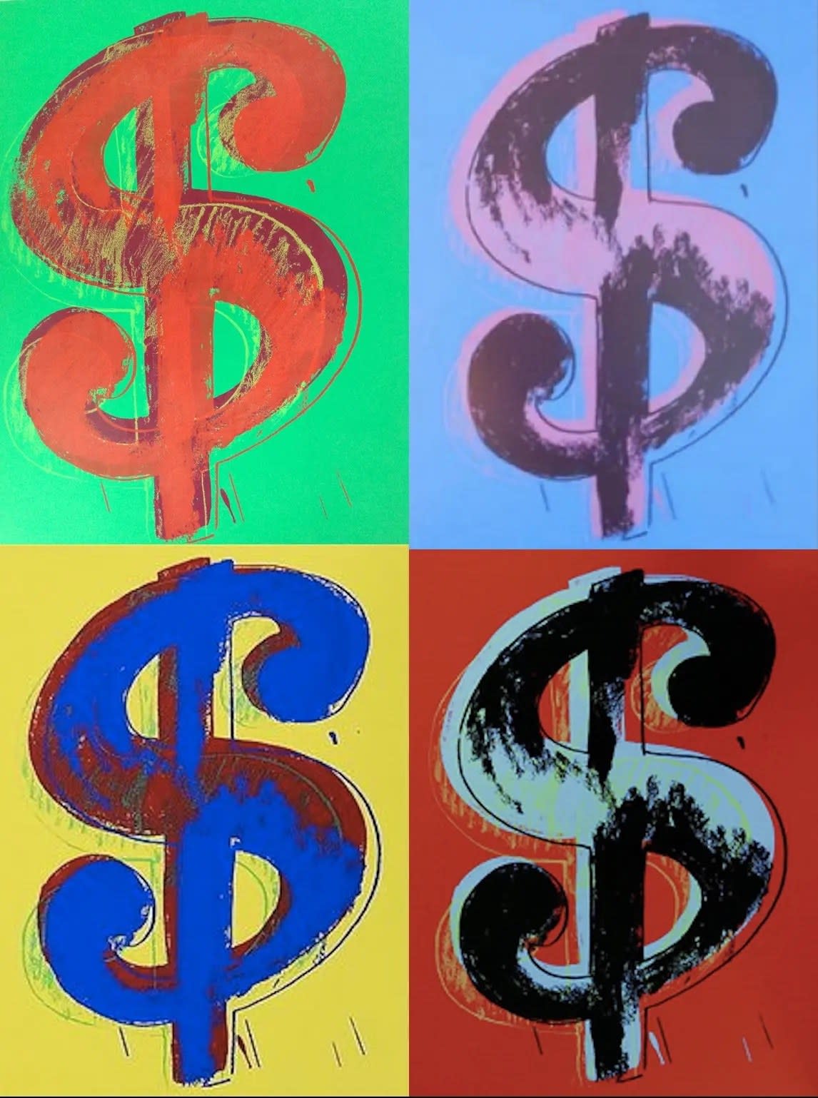 Andy Warhol, Dollar Portfolio , 1970-2020