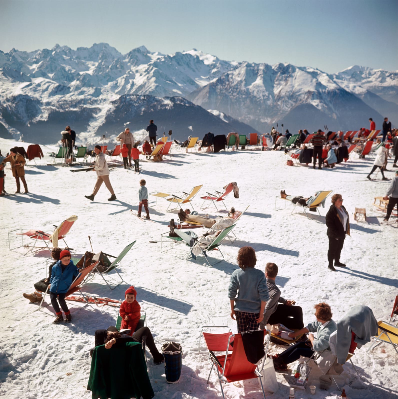 Slim Aarons, Verbier Vacation, 1964