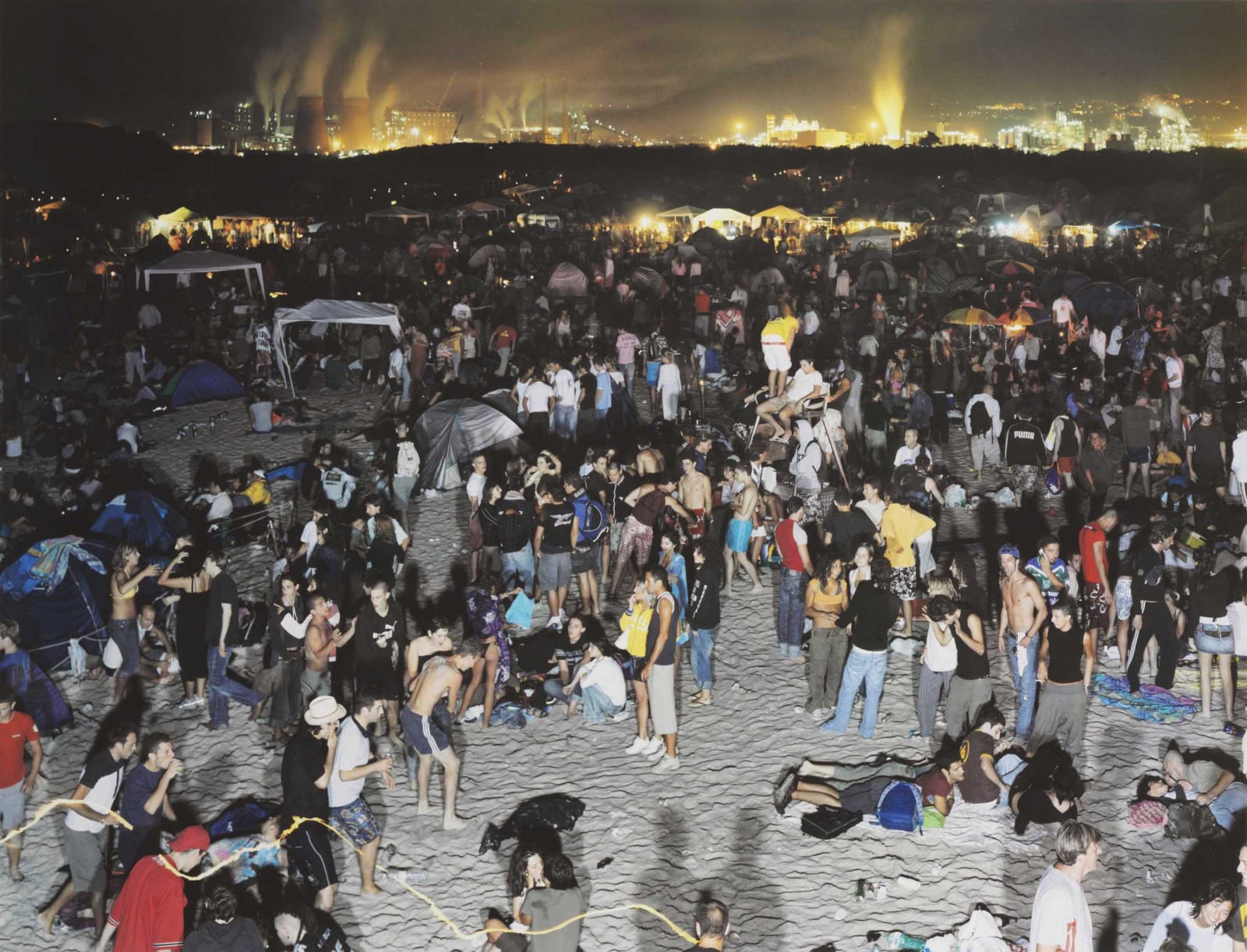 Massimo Vitali, Rosignano Night, 2006