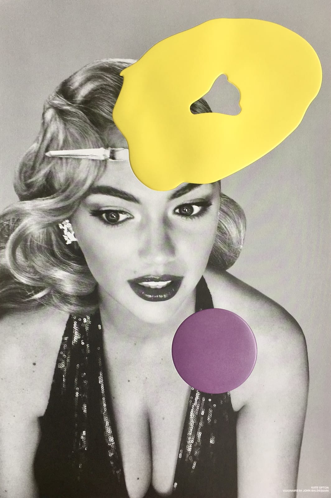 John Baldessari, Kate Upton, 2018