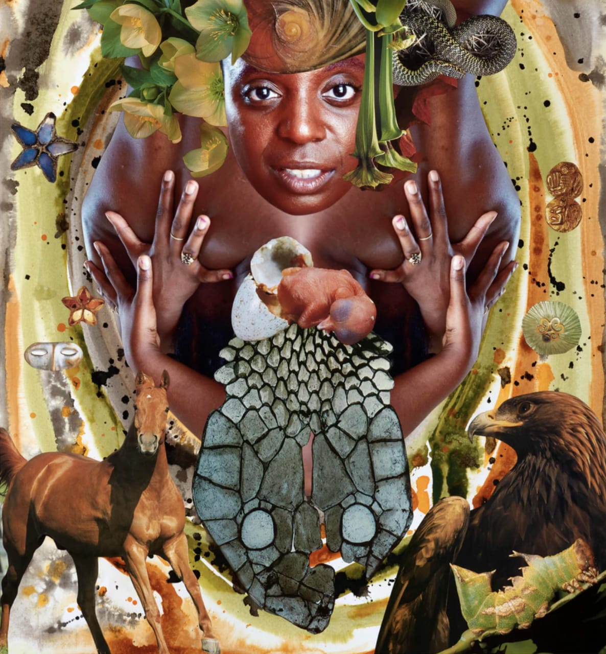 Linder Sterling, She who travels has stories to tell, 2022