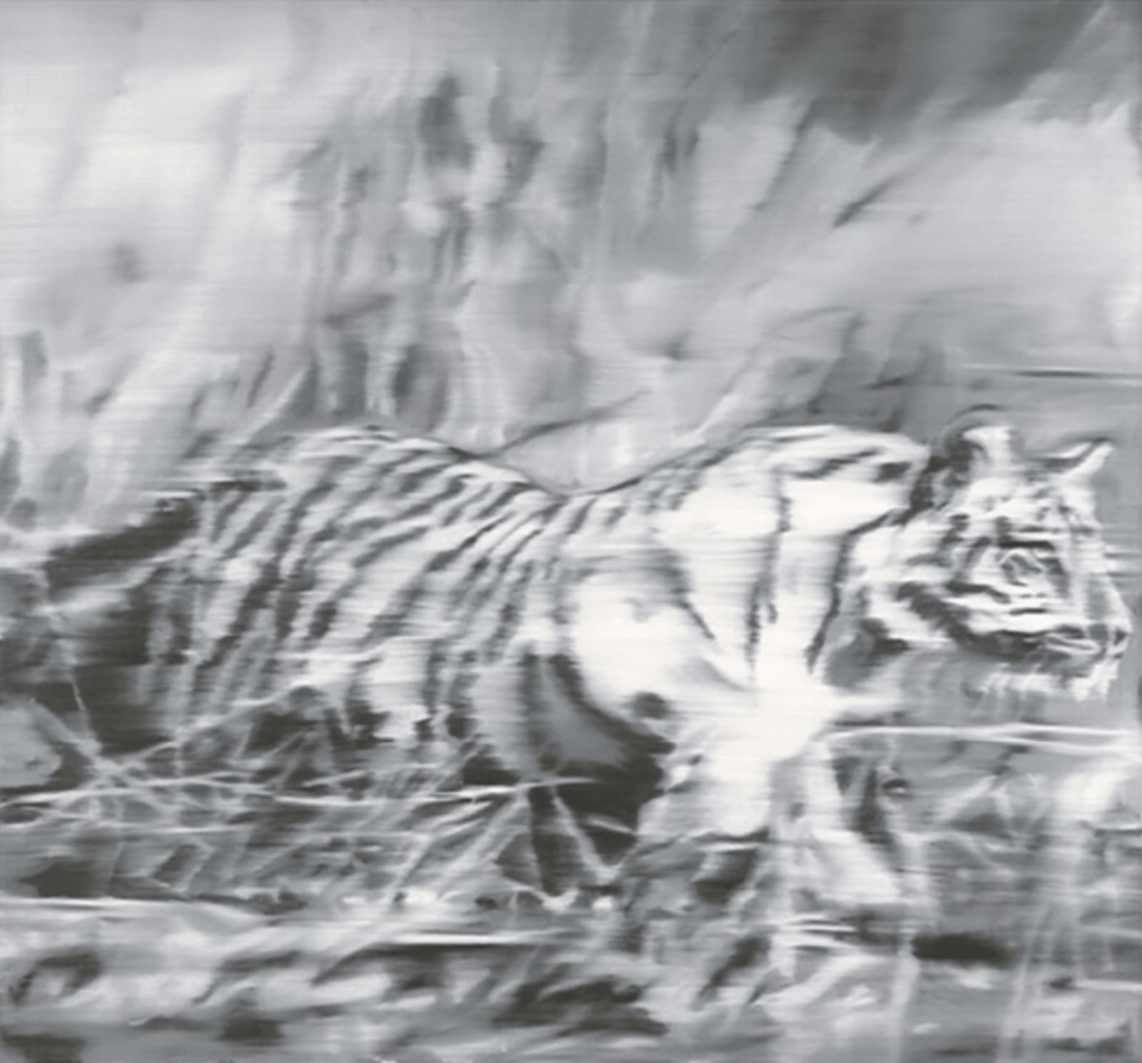 Gerhard Richter, Tiger, 2023