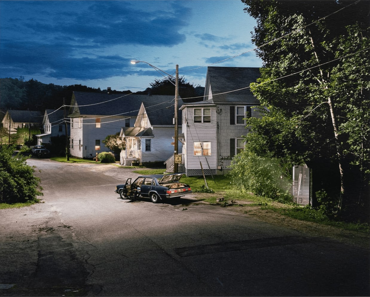 Gregory Crewdson, Untitled Man in Car with Shed 2003, 2023